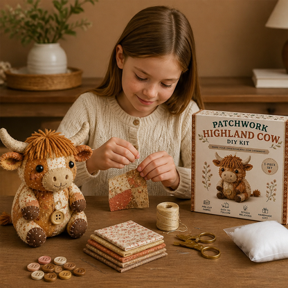 DIY Animal Sewing Kit – Handmade Fabric Ornament Craft Set