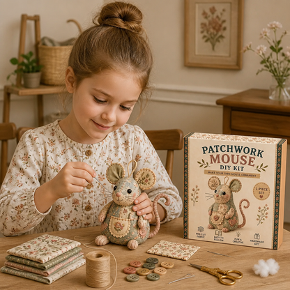 DIY Animal Sewing Kit – Handmade Fabric Ornament Craft Set