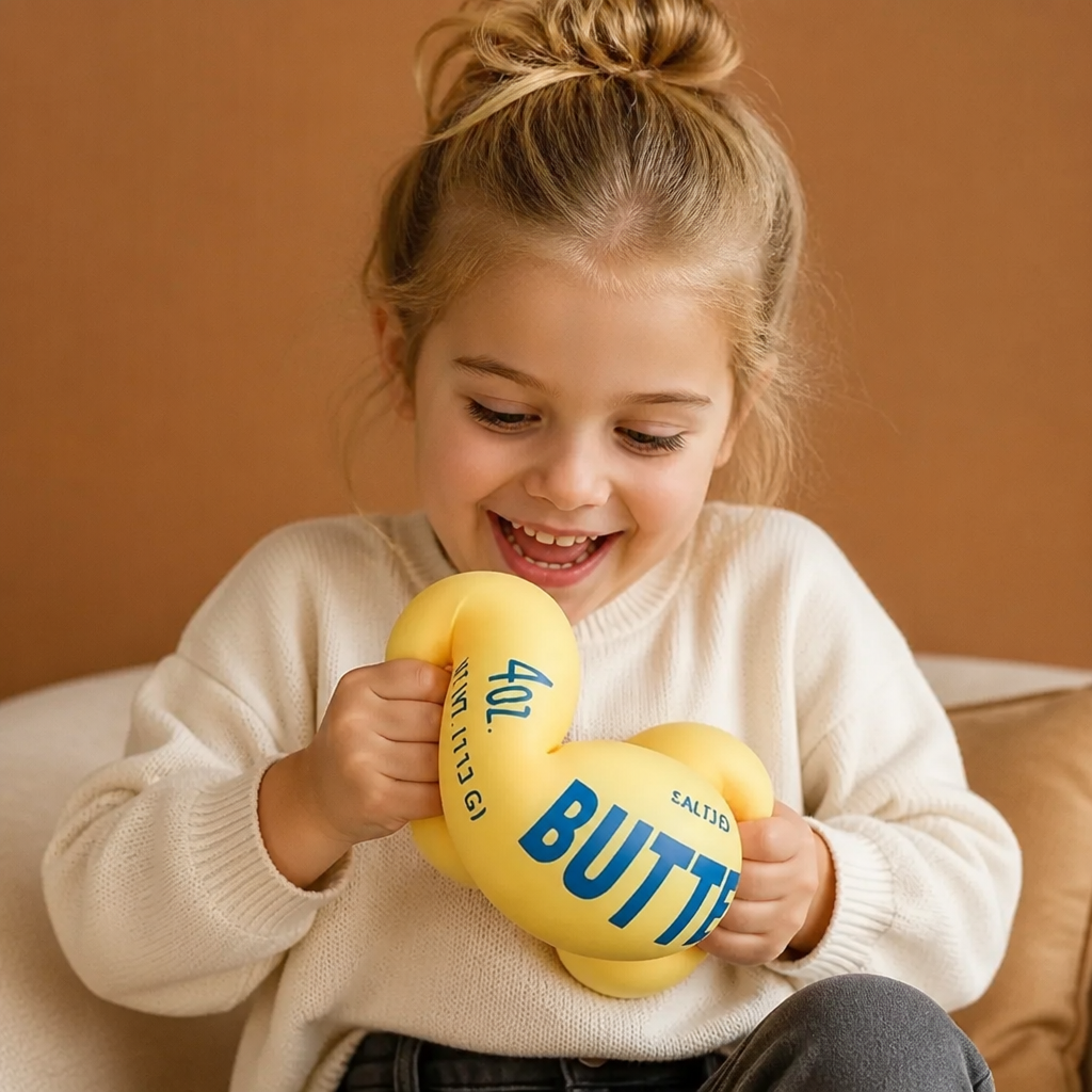 Jumbo Squishy Butter Stick – Slow-Rise Stress Ball & Sensory Fidget Toy