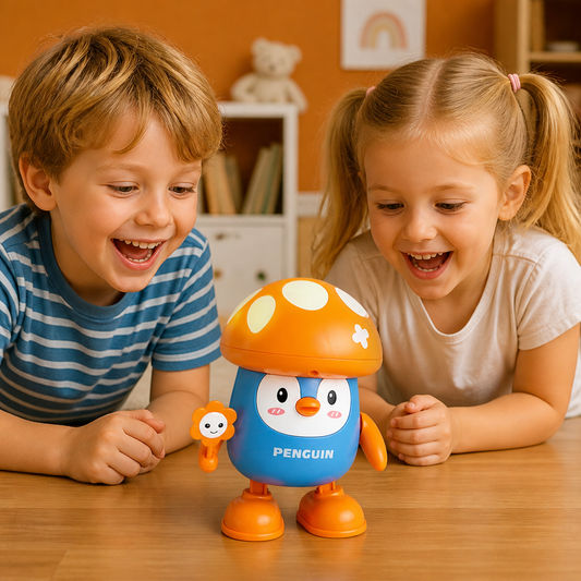 Interactive Talking & Dancing Penguin Toy with Music