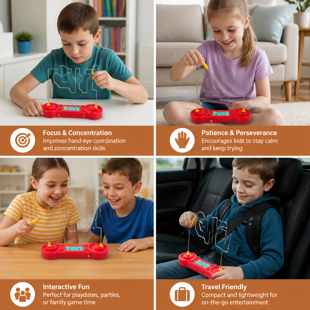 Buzz Wire Steady Hand Game