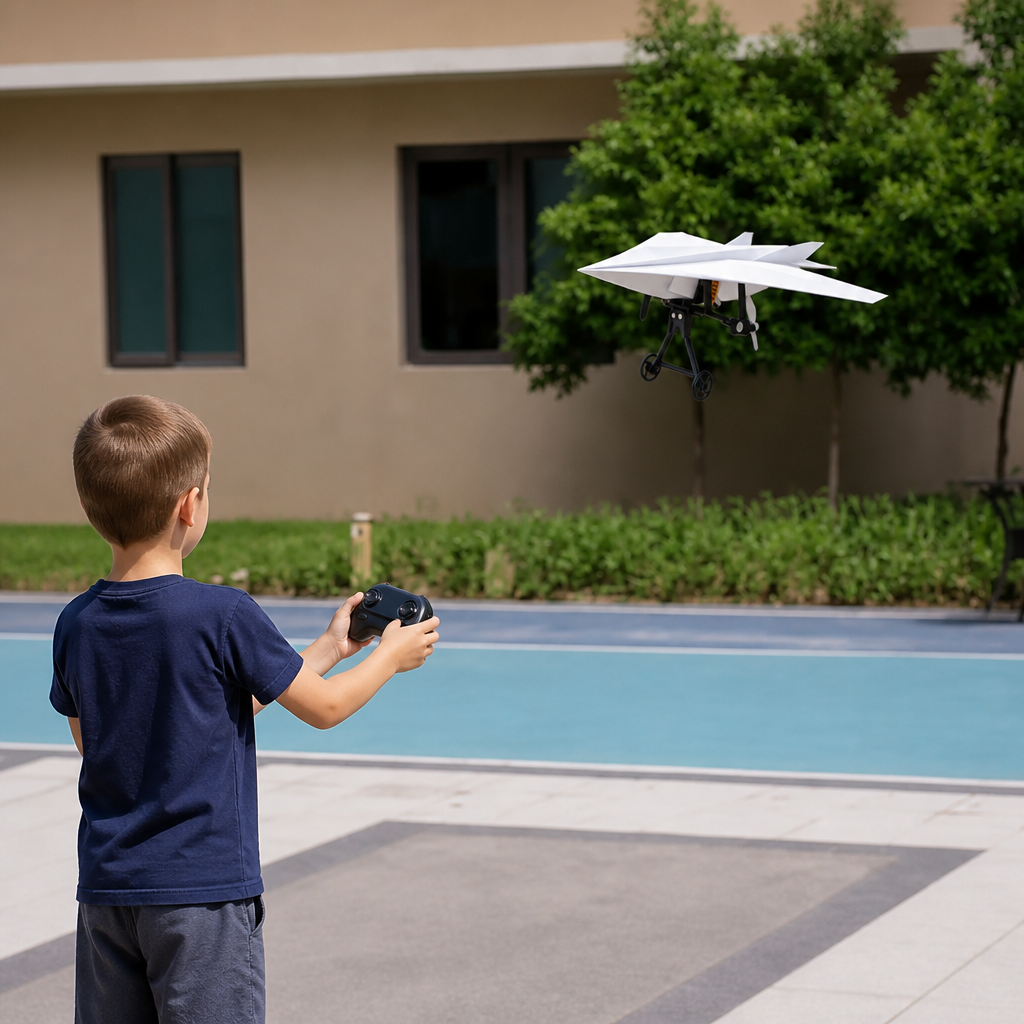 DIY Remote Control Paper Airplane Kit