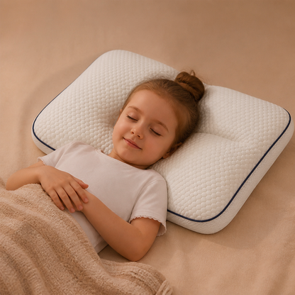 Ergonomic Neck Support Memory Foam Kids Pillow