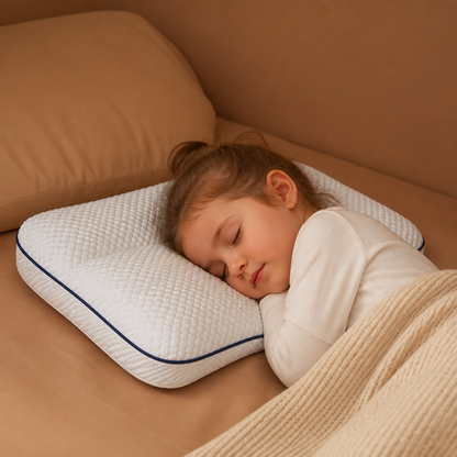 Ergonomic Neck Support Memory Foam Kids Pillow