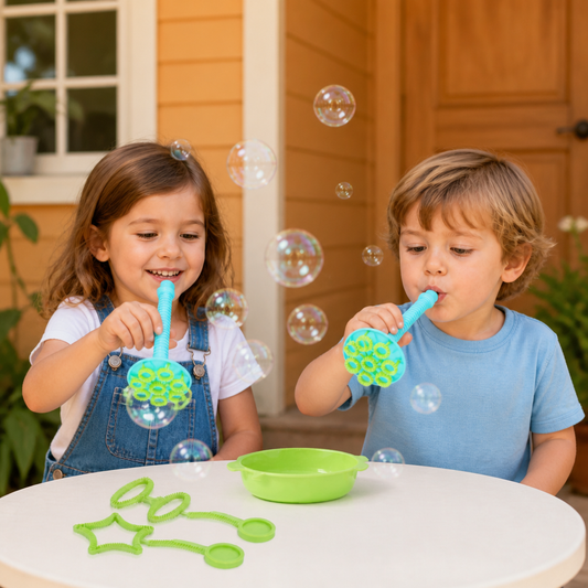 Magic Bubble Blower Stick Set