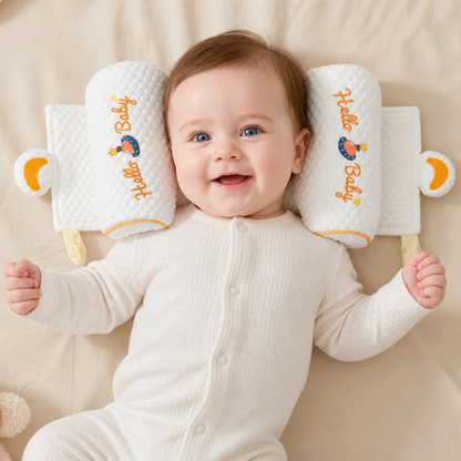 Adjustable Baby Head Shaping Pillow with Millet Filling