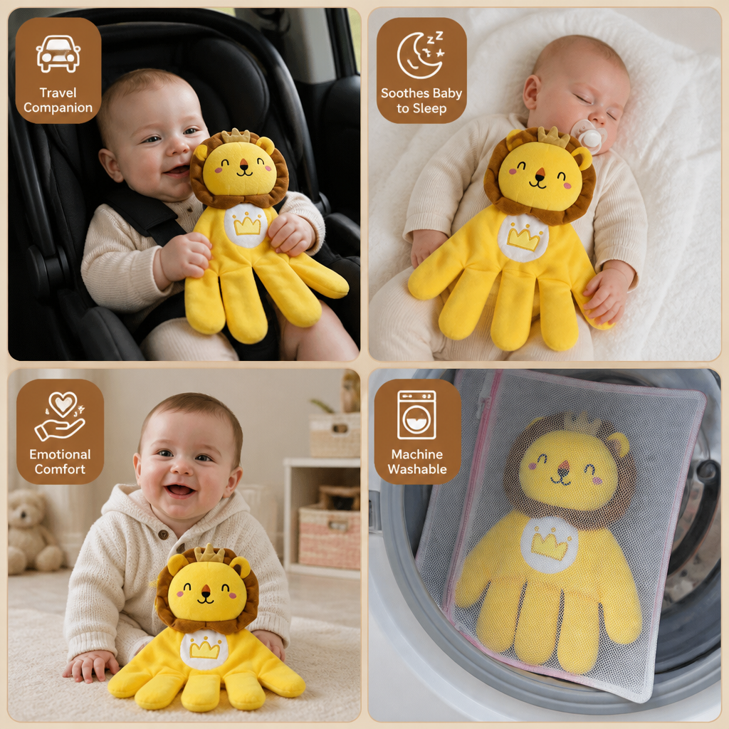 Baby Sleep Soothing Patting Animal Plush