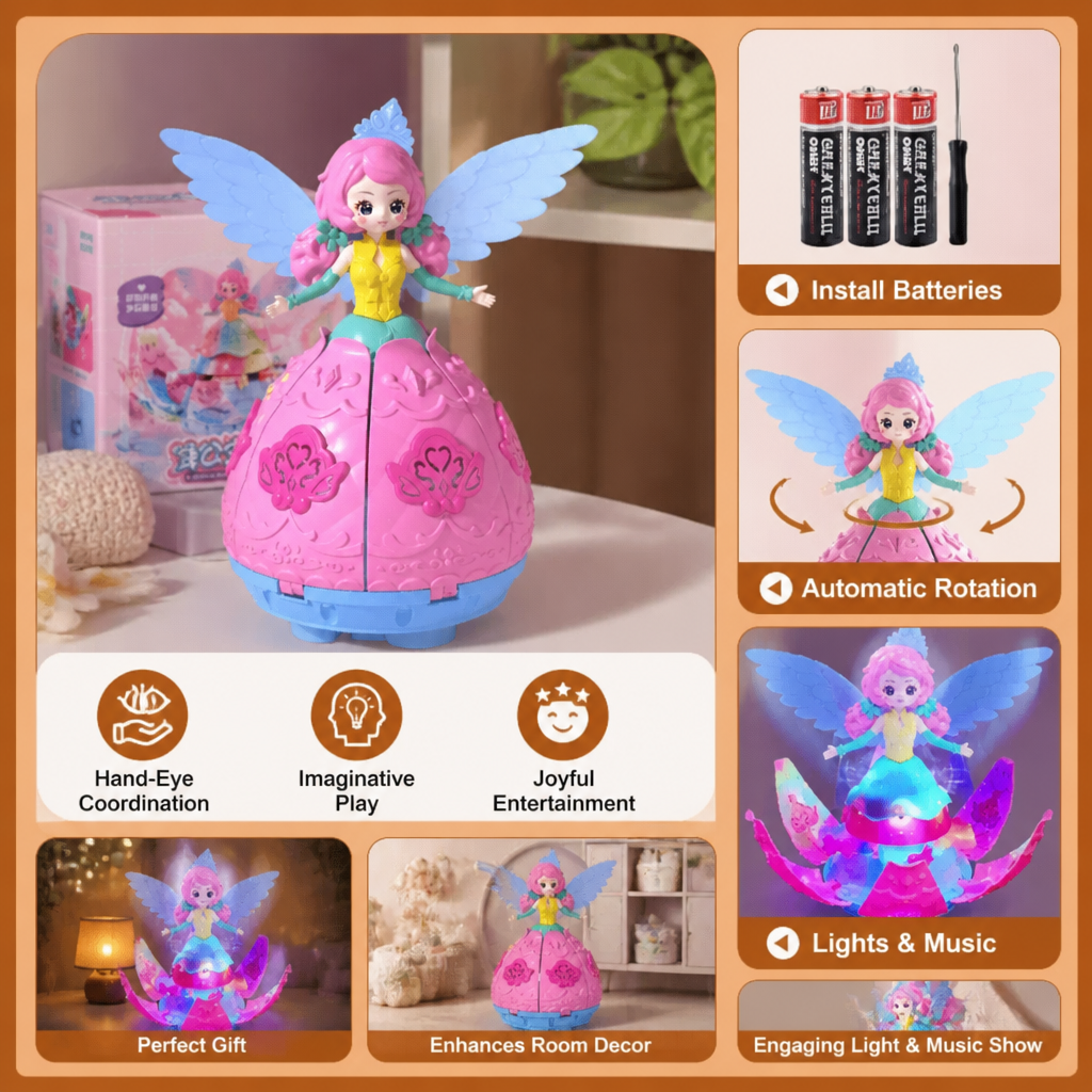 Magical Bloom Dancing Princess Doll