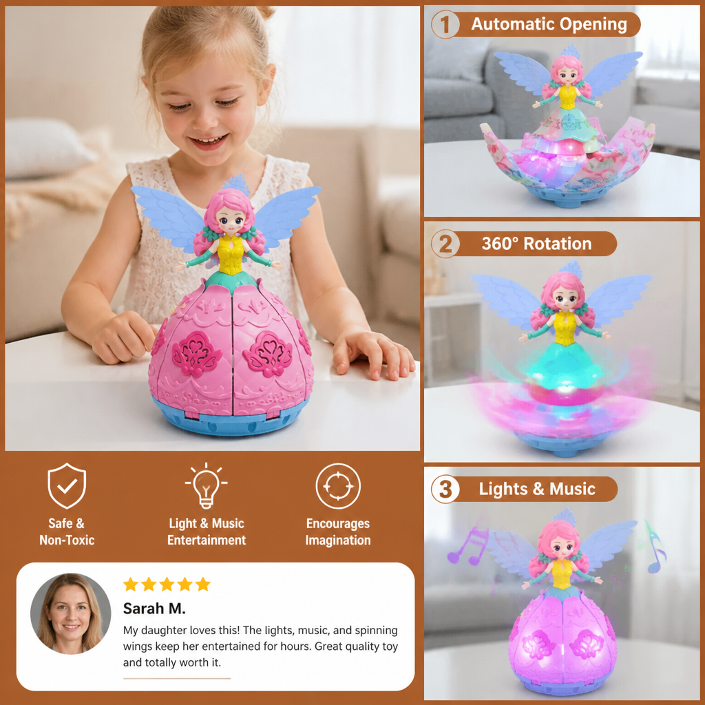 Magical Bloom Dancing Princess Doll