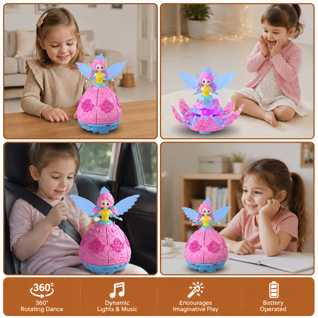 Magical Bloom Dancing Princess Doll