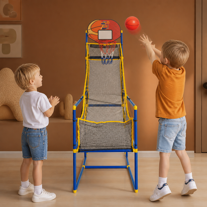 Adjustable Kids Basketball Hoop Set - That Grows With Your Kids