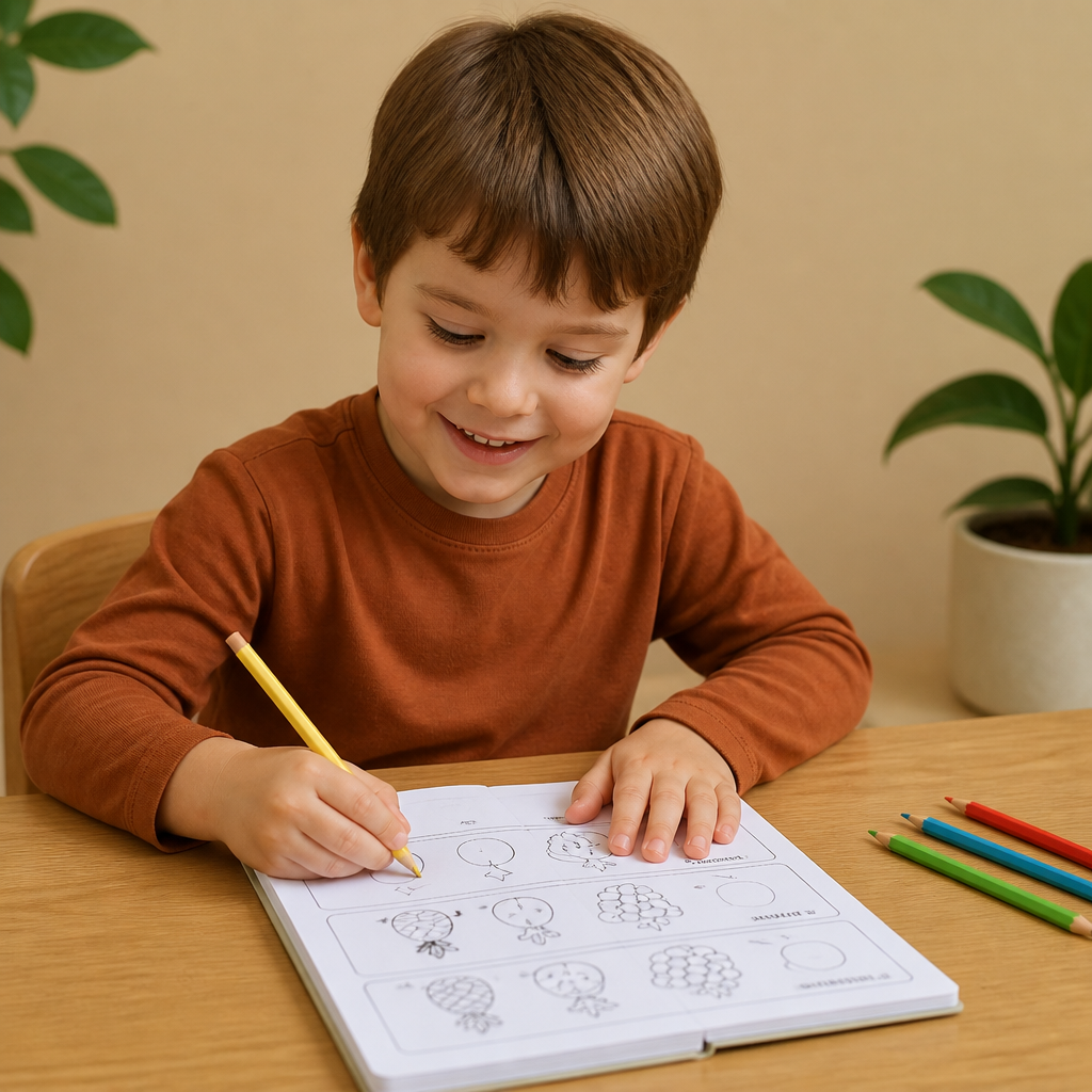 Montessori How to Draw Activity Book – Step-by-Step Learning & Drawing Practice