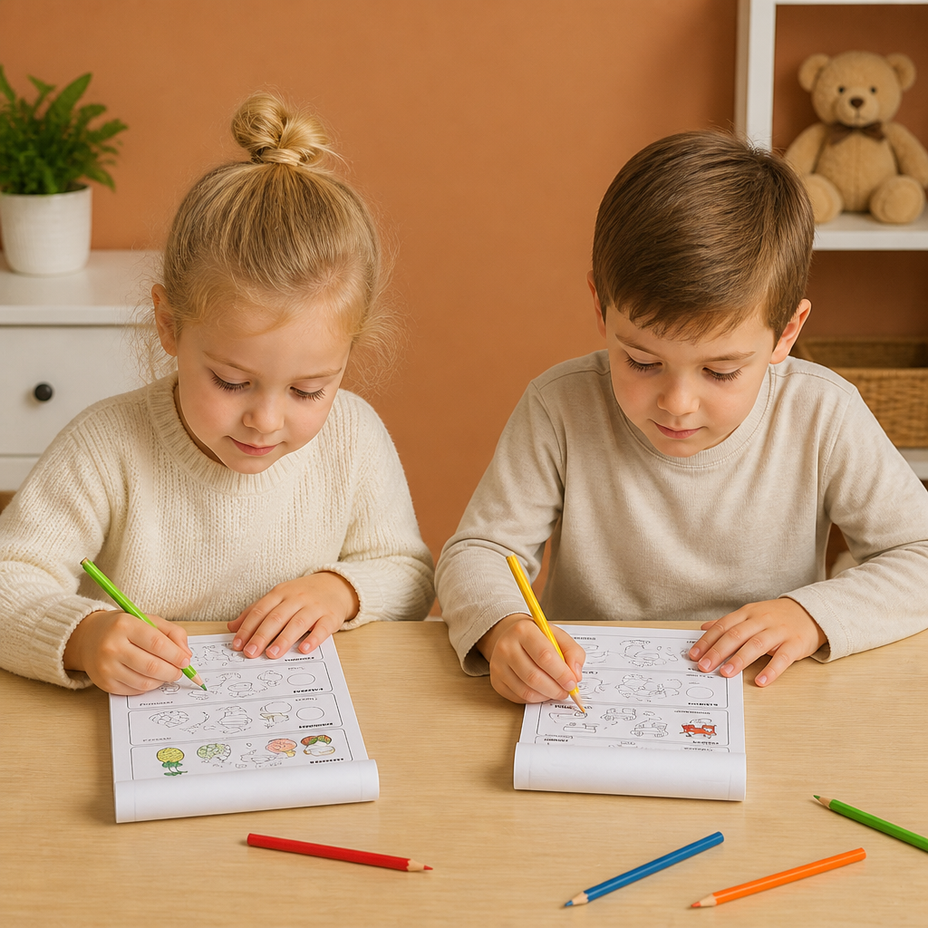 Montessori How to Draw Activity Book – Step-by-Step Learning & Drawing Practice