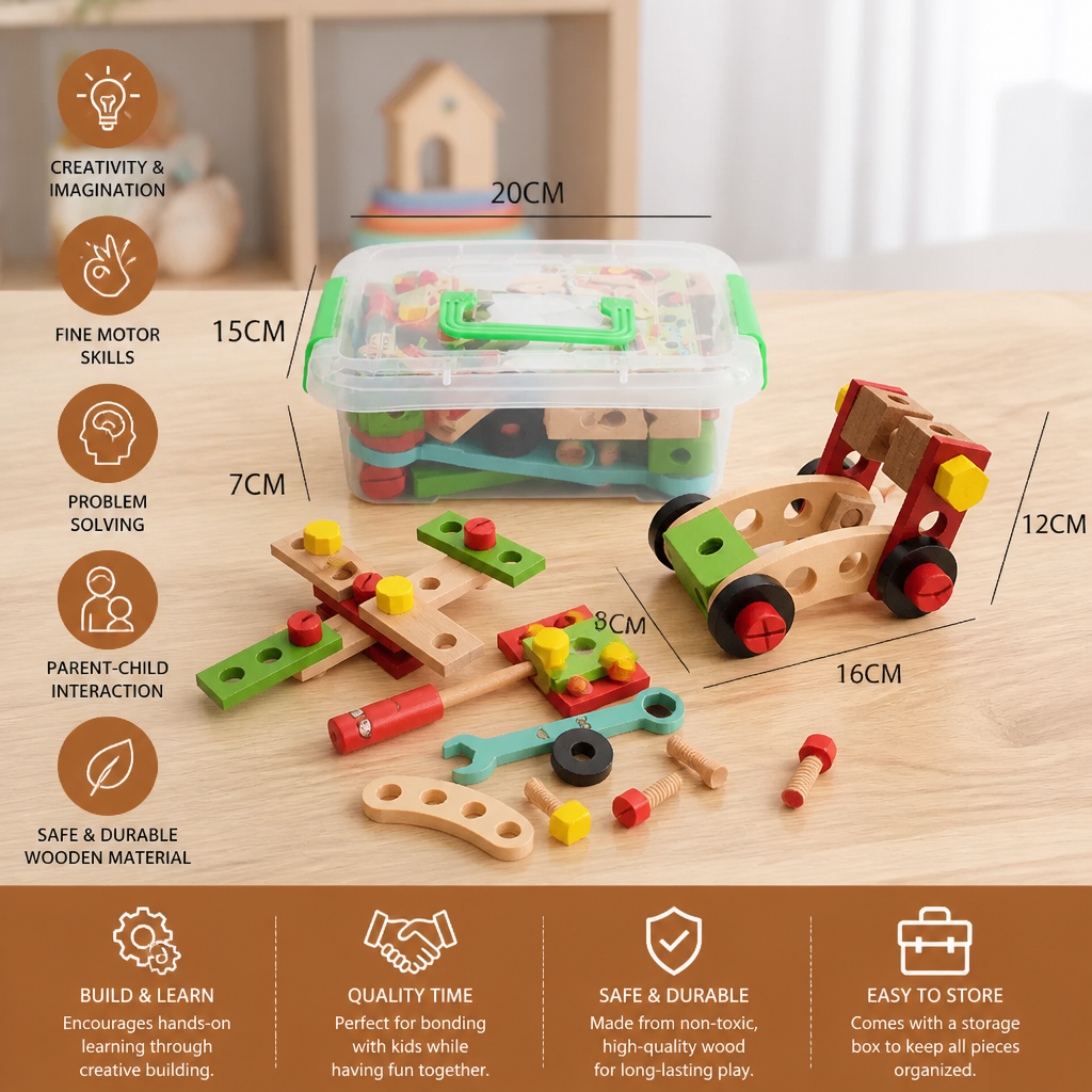 Homemade Fun - Toolbox Play Set