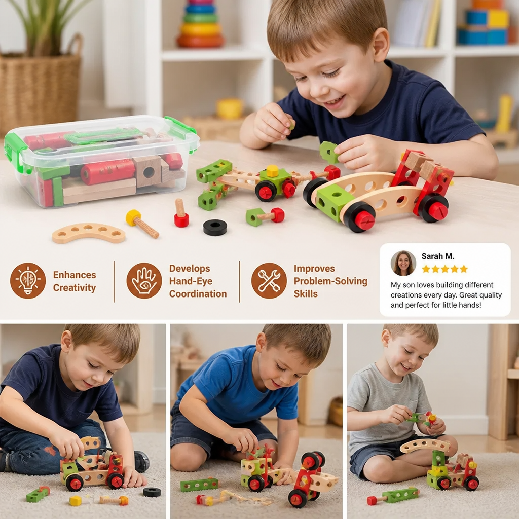 Homemade Fun - Toolbox Play Set