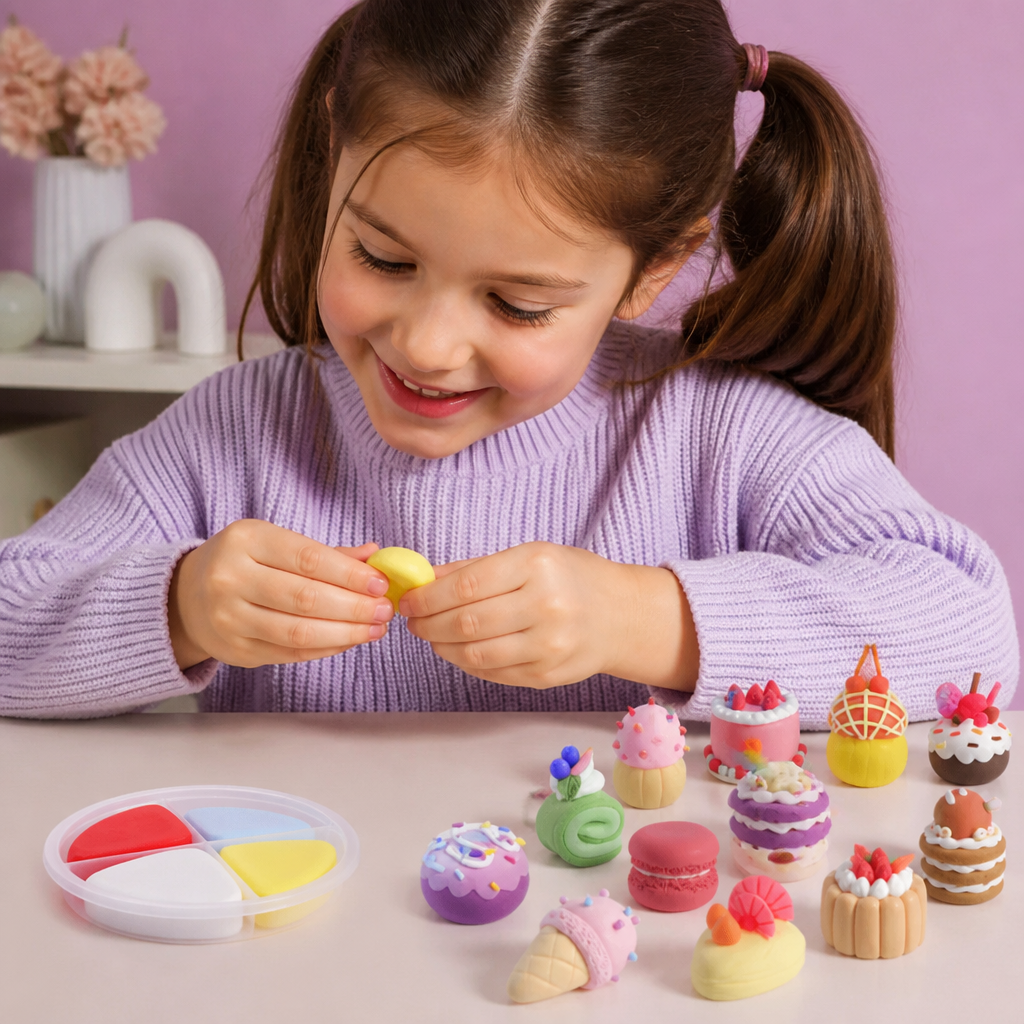DIY Air Dry Clay Craft Kits for Kids