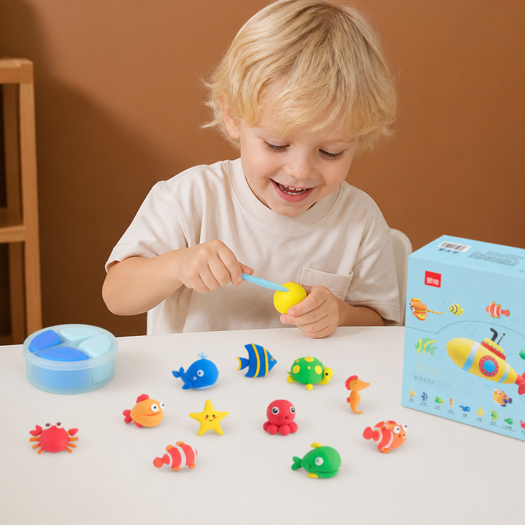 DIY Air Dry Clay Craft Kits for Kids
