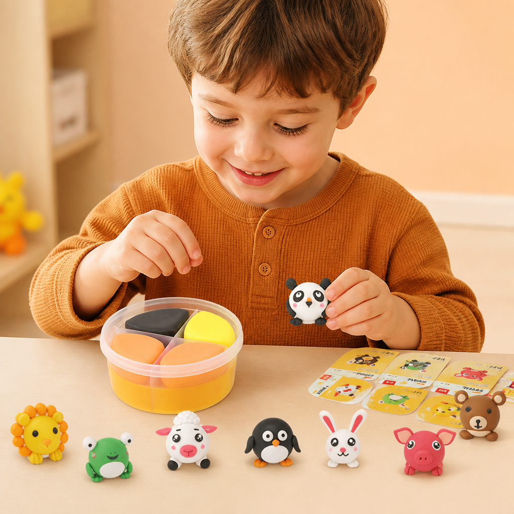 DIY Air Dry Clay Craft Kits for Kids