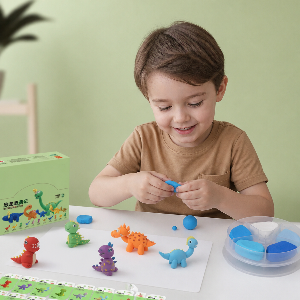 DIY Air Dry Clay Craft Kits for Kids