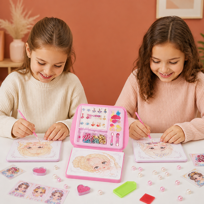 Princess Diamond Painting & Foil Art Book Craft Kit