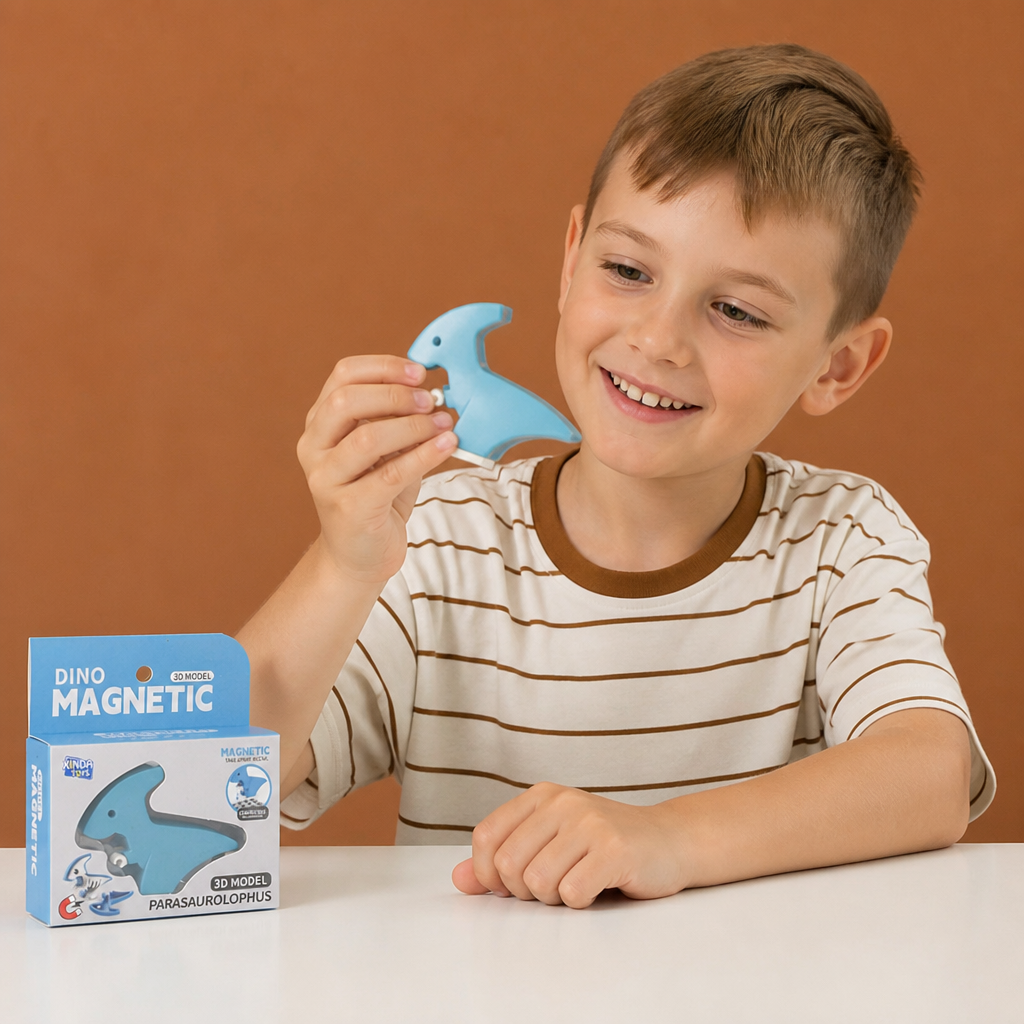 Magnetic Animal Skeleton Builder Set – STEM Take-Apart Learning Toy