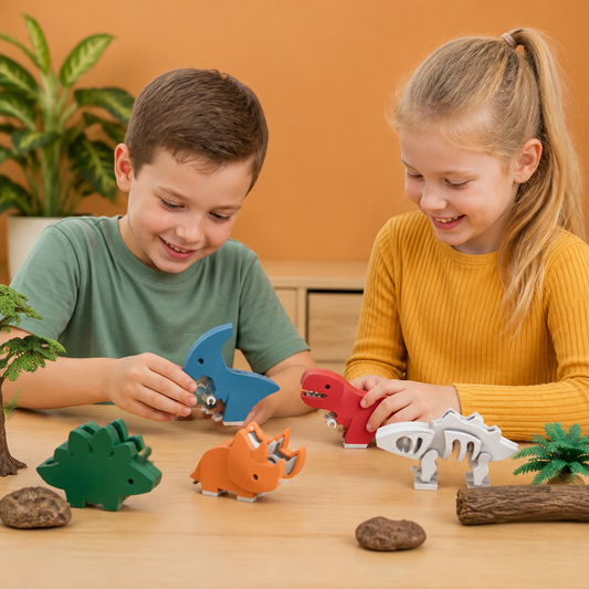 Magnetic Animal Skeleton Builder Set – STEM Take-Apart Learning Toy