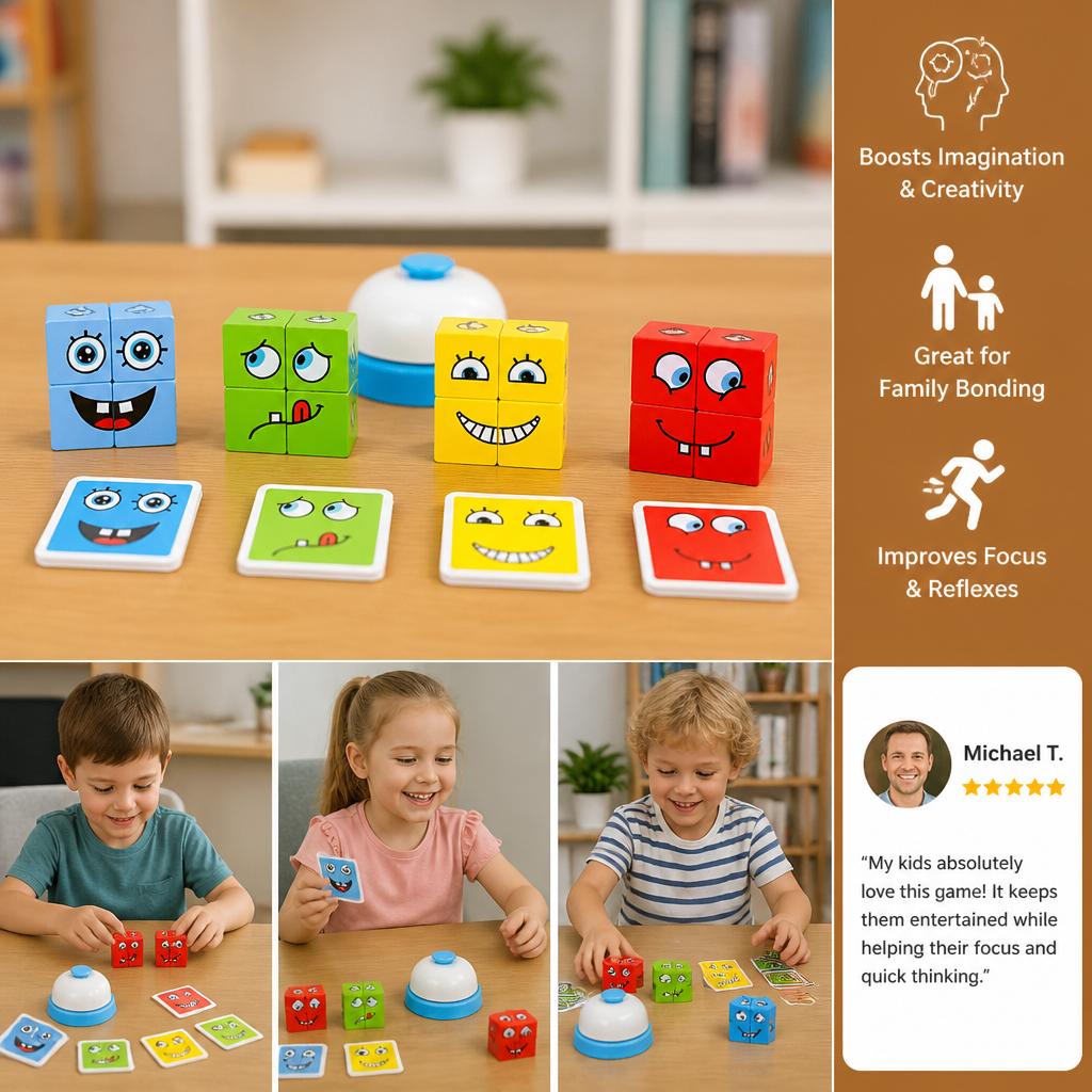 FaceCube - Family Game Set