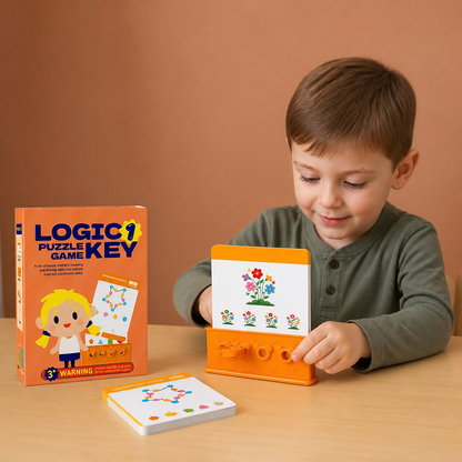 Logic key puzzle game for kids