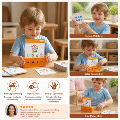 Logic key puzzle game for kids