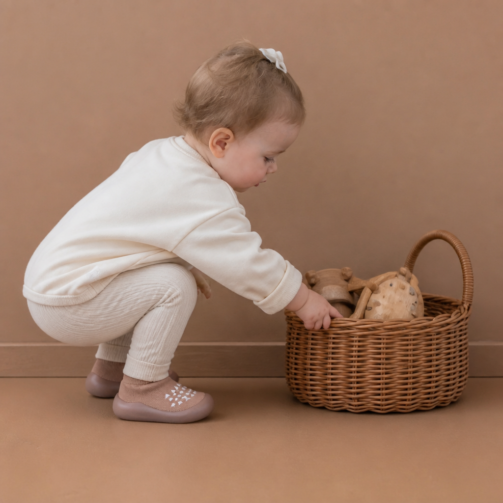Baby Sock Shoes – Lightweight & Breathable First Walking Shoes