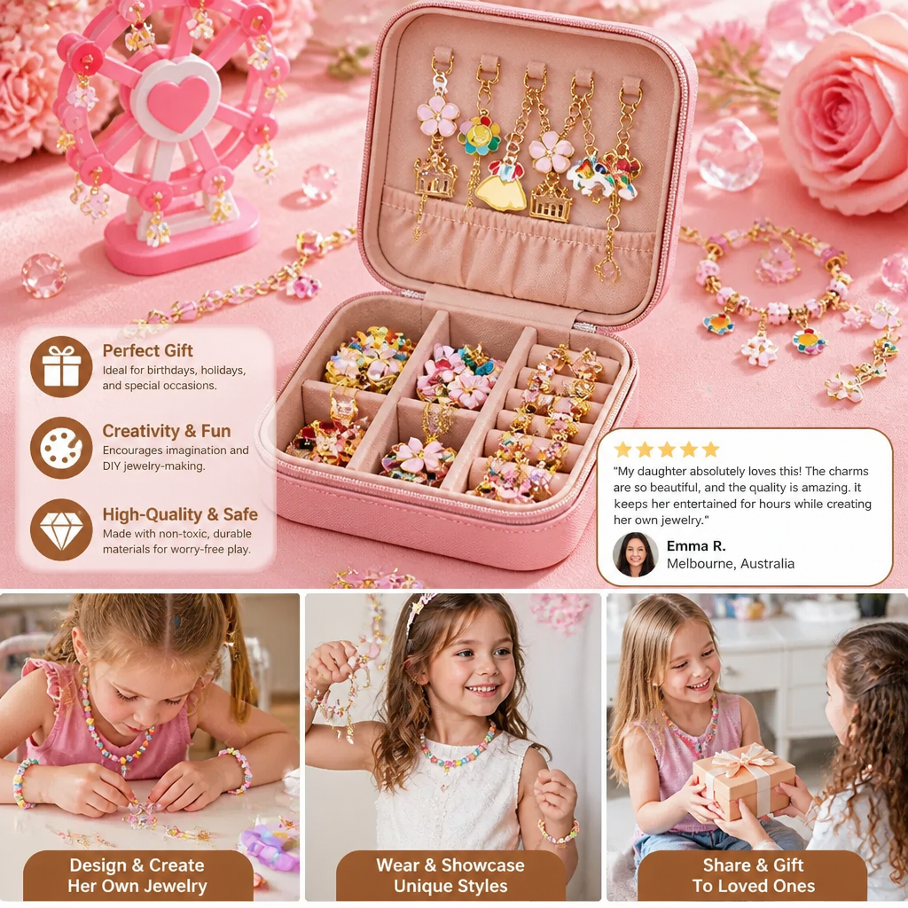 Princess DIY Jewelry & Bracelet Making Advent Calendar
