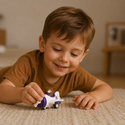 Press & Go Animal Airplane & Truck Toy for Kids