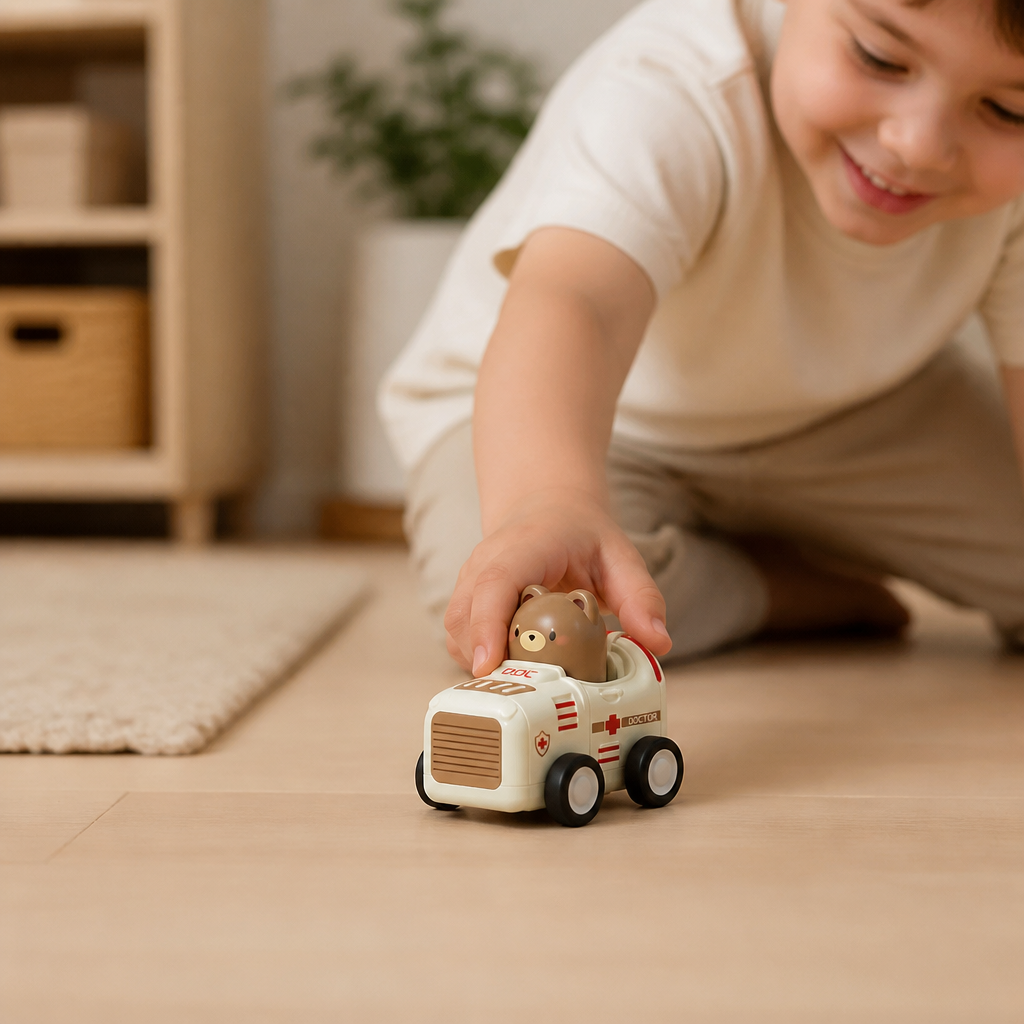 Press & Go Animal Airplane & Truck Toy for Kids