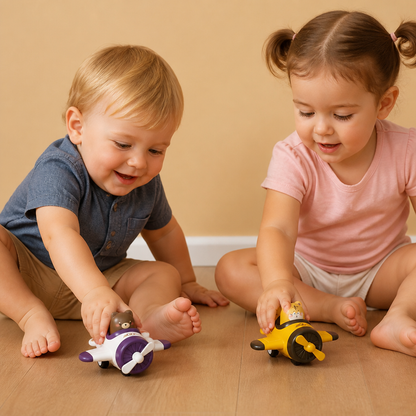 Press & Go Animal Airplane & Truck Toy for Kids