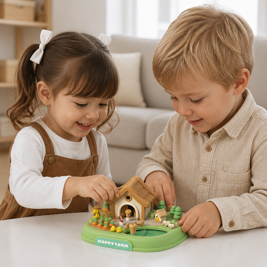 Magnetic Dream Castle & Garden Playset for Kids