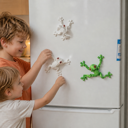 3D Printed Magnetic Flexible Frog Fidget Toy