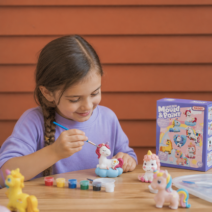 DIY Animal Plaster Painting Kit – Mold, Paint & Create Craft Set for Kids