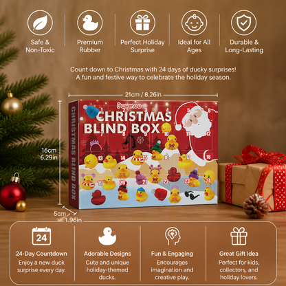 Rubber Duck Christmas Advent Calendar