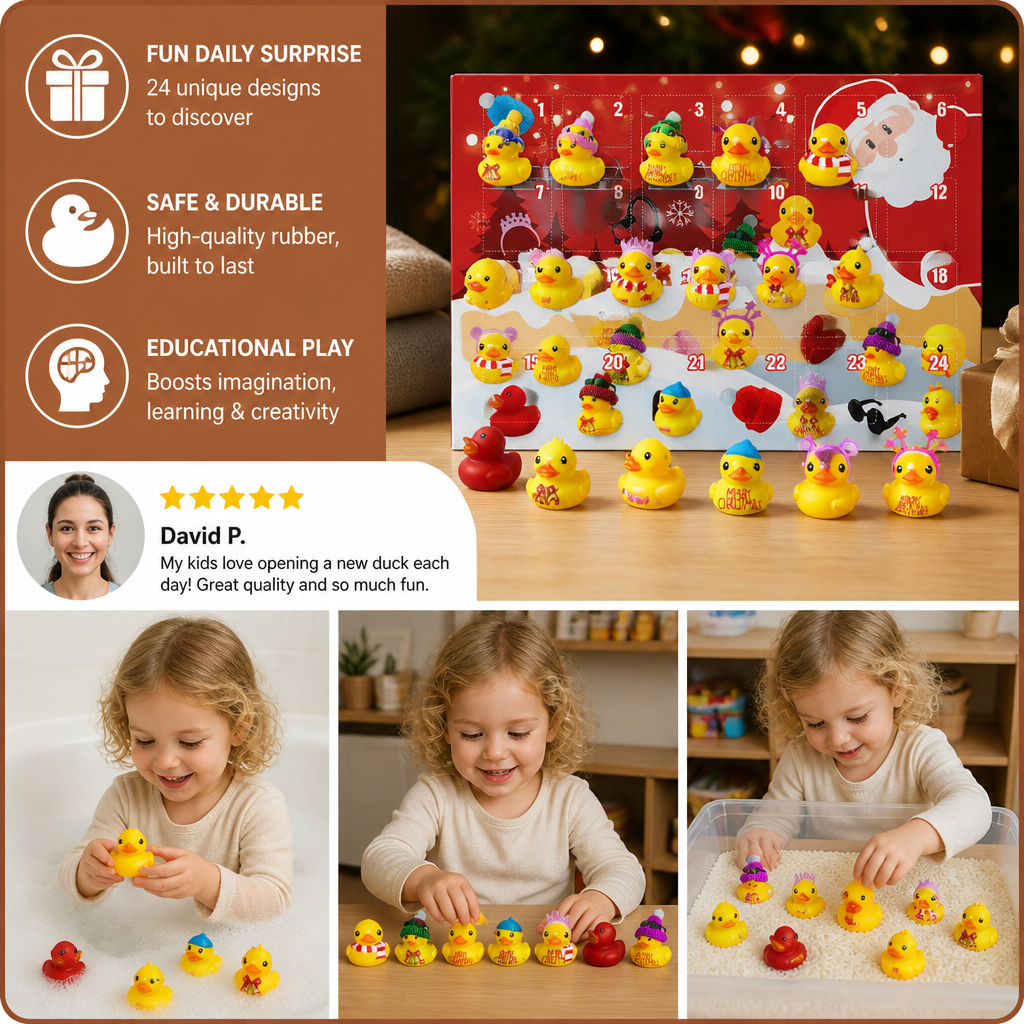 Rubber Duck Christmas Advent Calendar