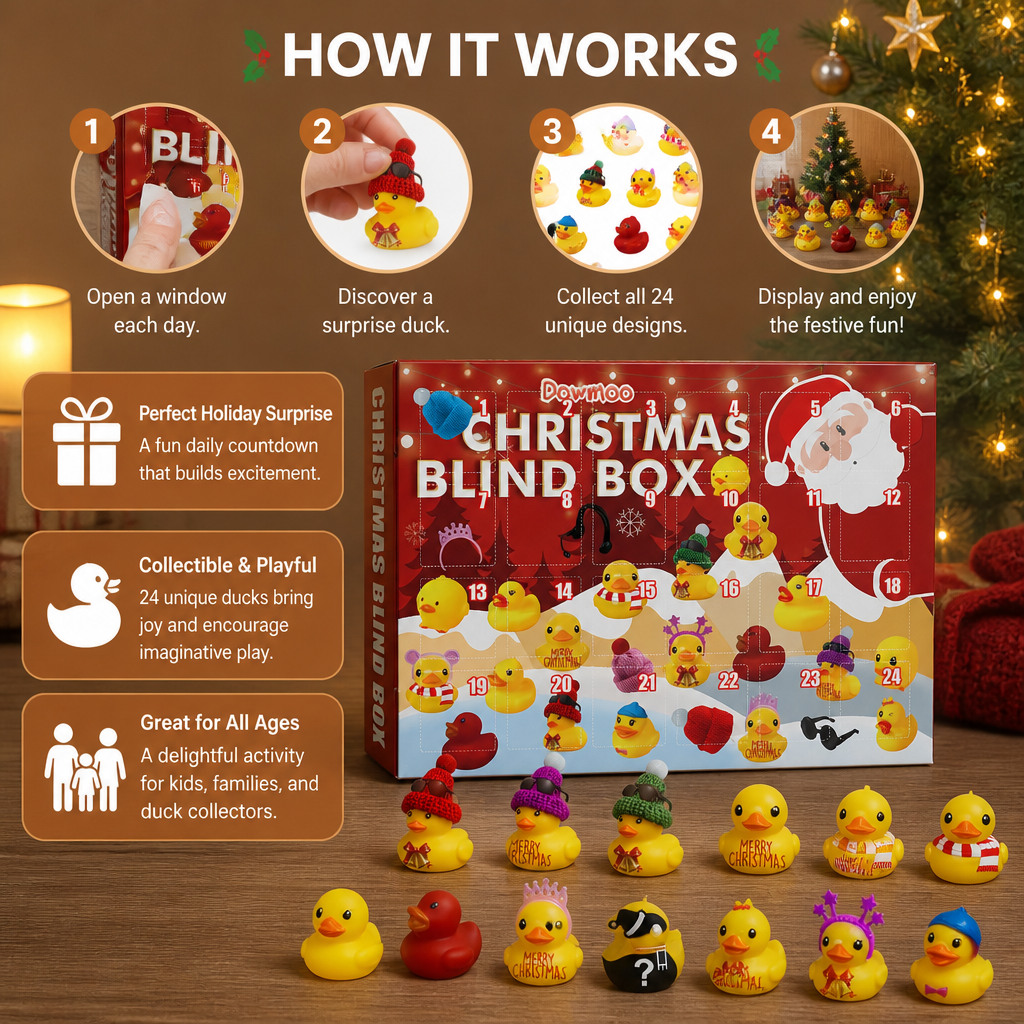 Rubber Duck Christmas Advent Calendar