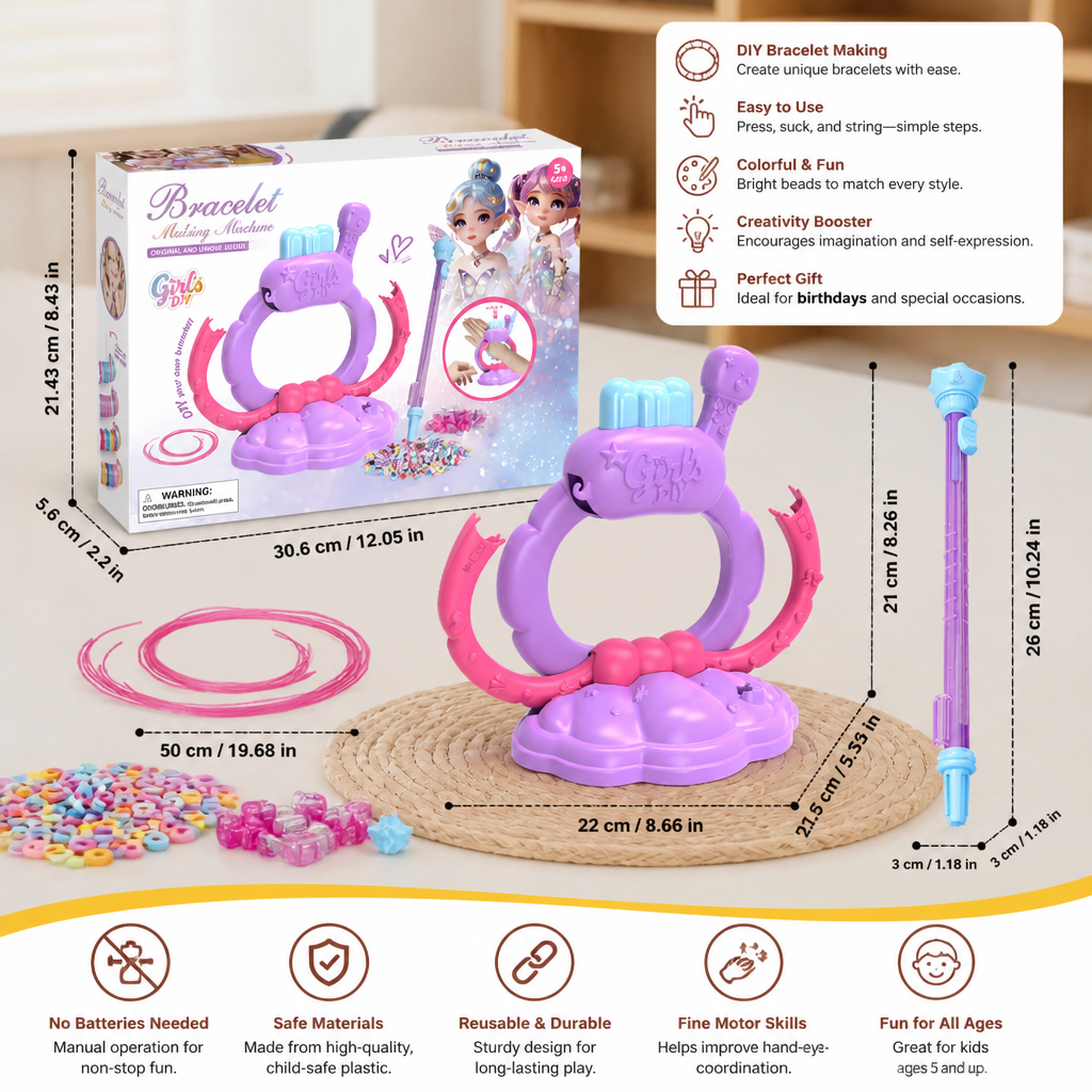 DIY Bracelet Making Machine Kit for Girls