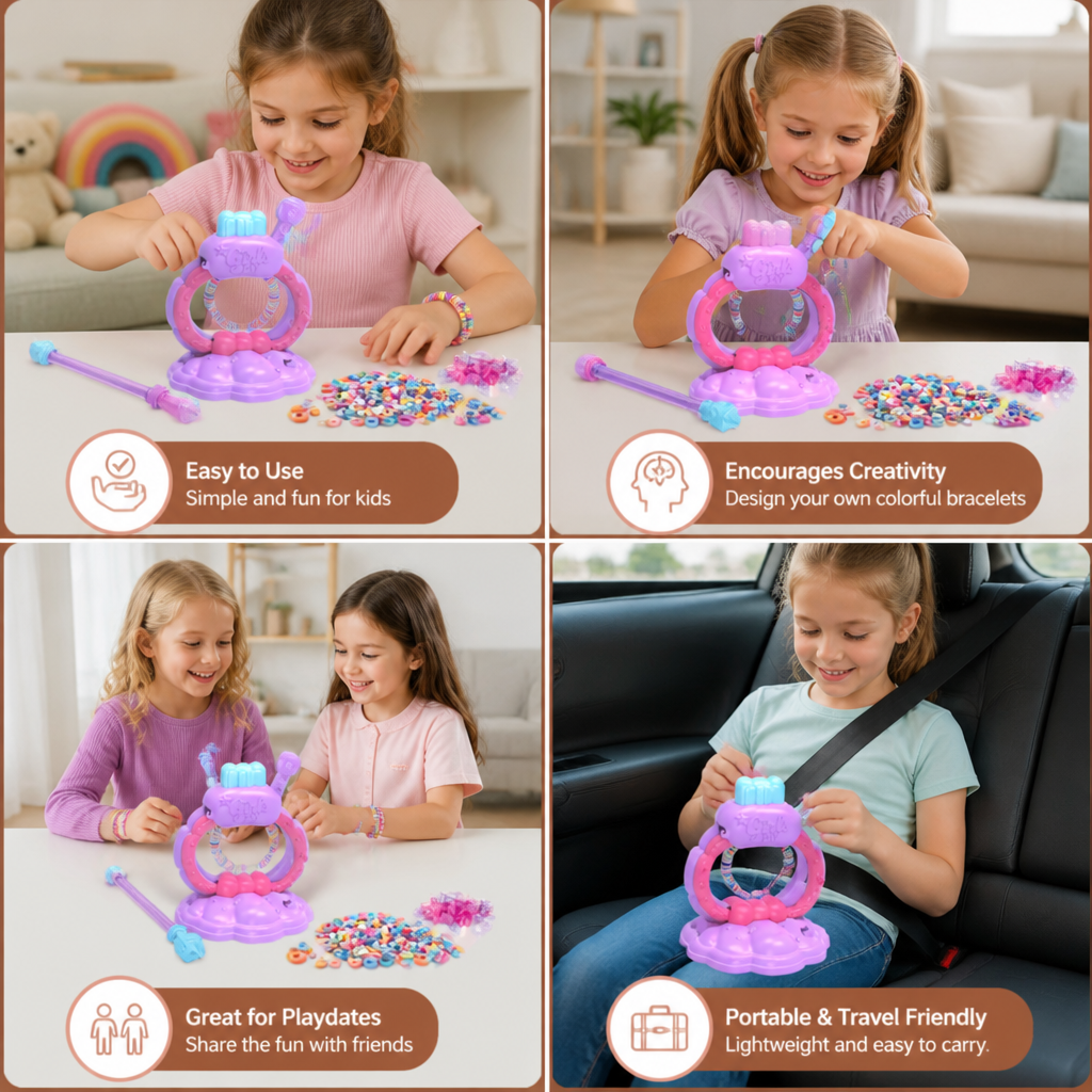 DIY Bracelet Making Machine Kit for Girls