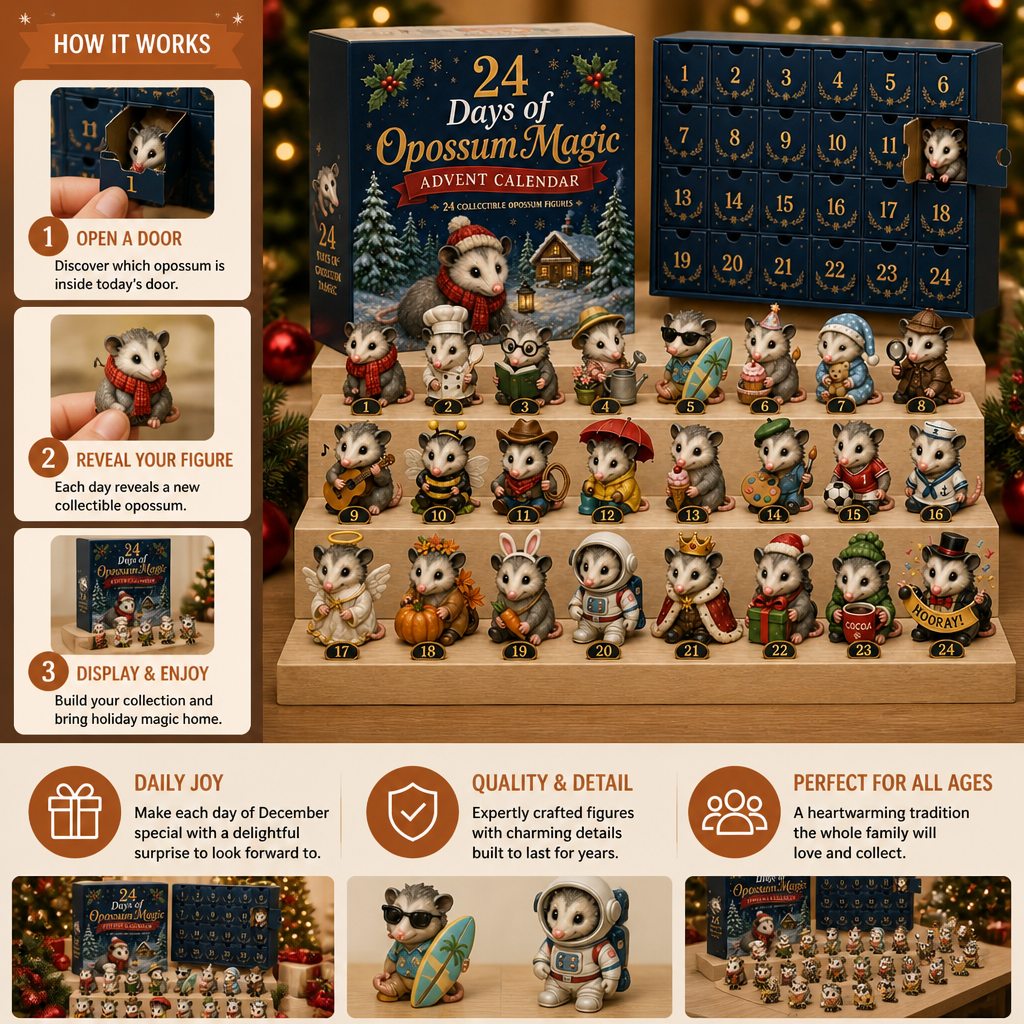 24-Days of Opossum Magic Advent Calendar