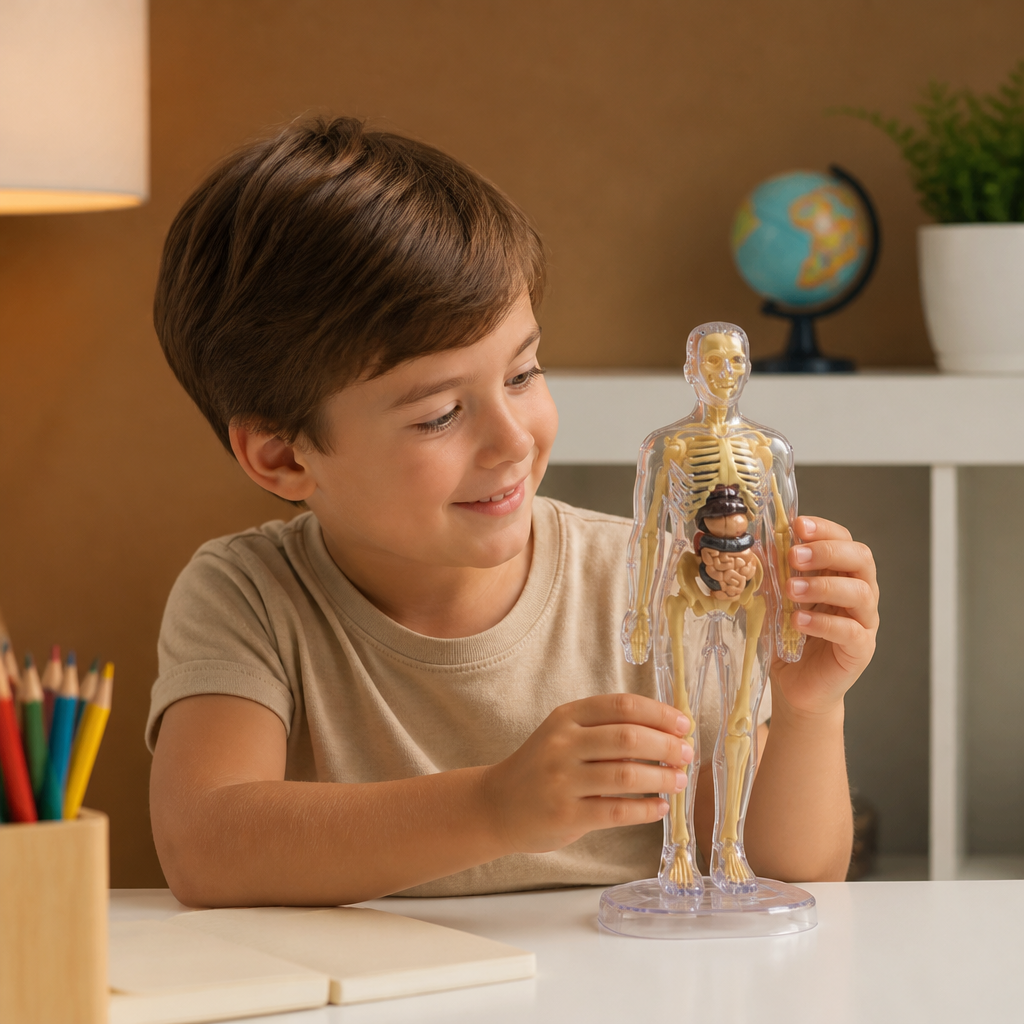 Human Body Anatomy STEM Learning Kit with Assemble-Your-Own Organ Model