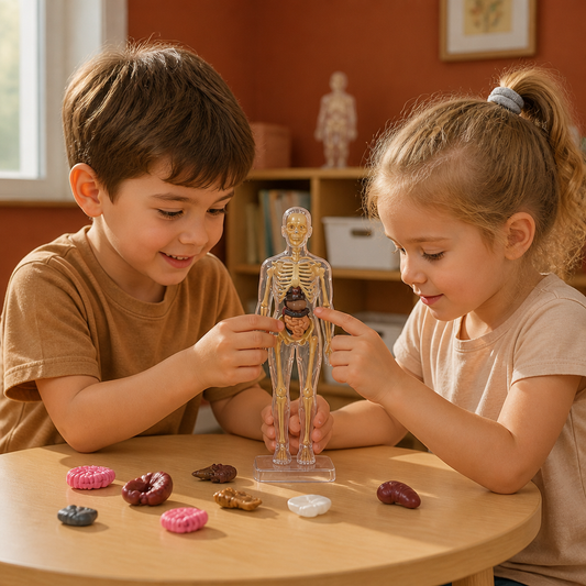 Human Body Anatomy STEM Learning Kit with Assemble-Your-Own Organ Model