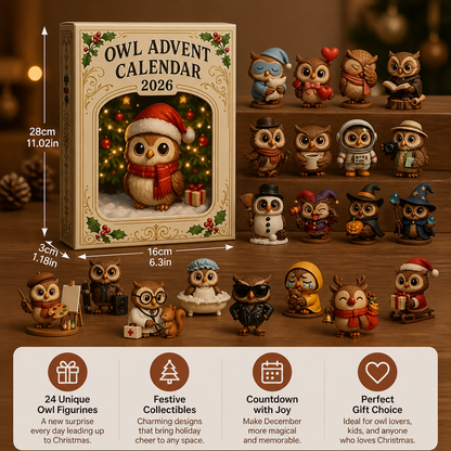 24-Day Owl Advent Calendar