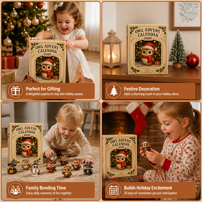 24-Day Owl Advent Calendar