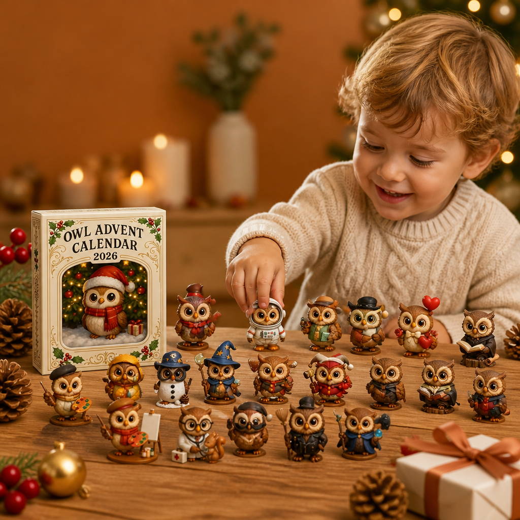 24-Day Owl Advent Calendar