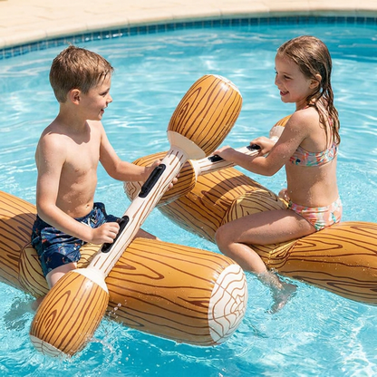 Inflatable Pool Battle Game for Kids – Water Balance & Splash Game