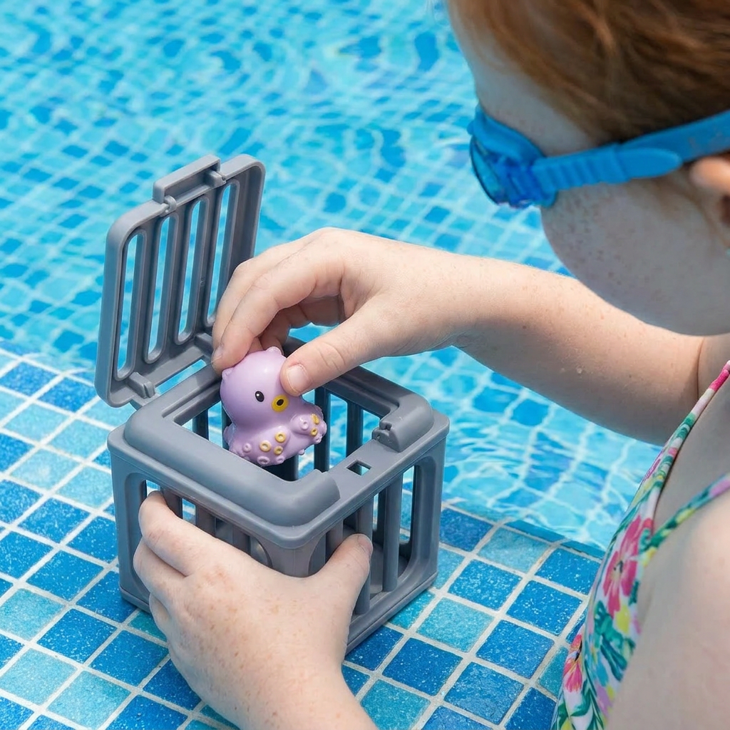 Children’s Diving Toy Set – Underwater Pool Toys with Storage Box